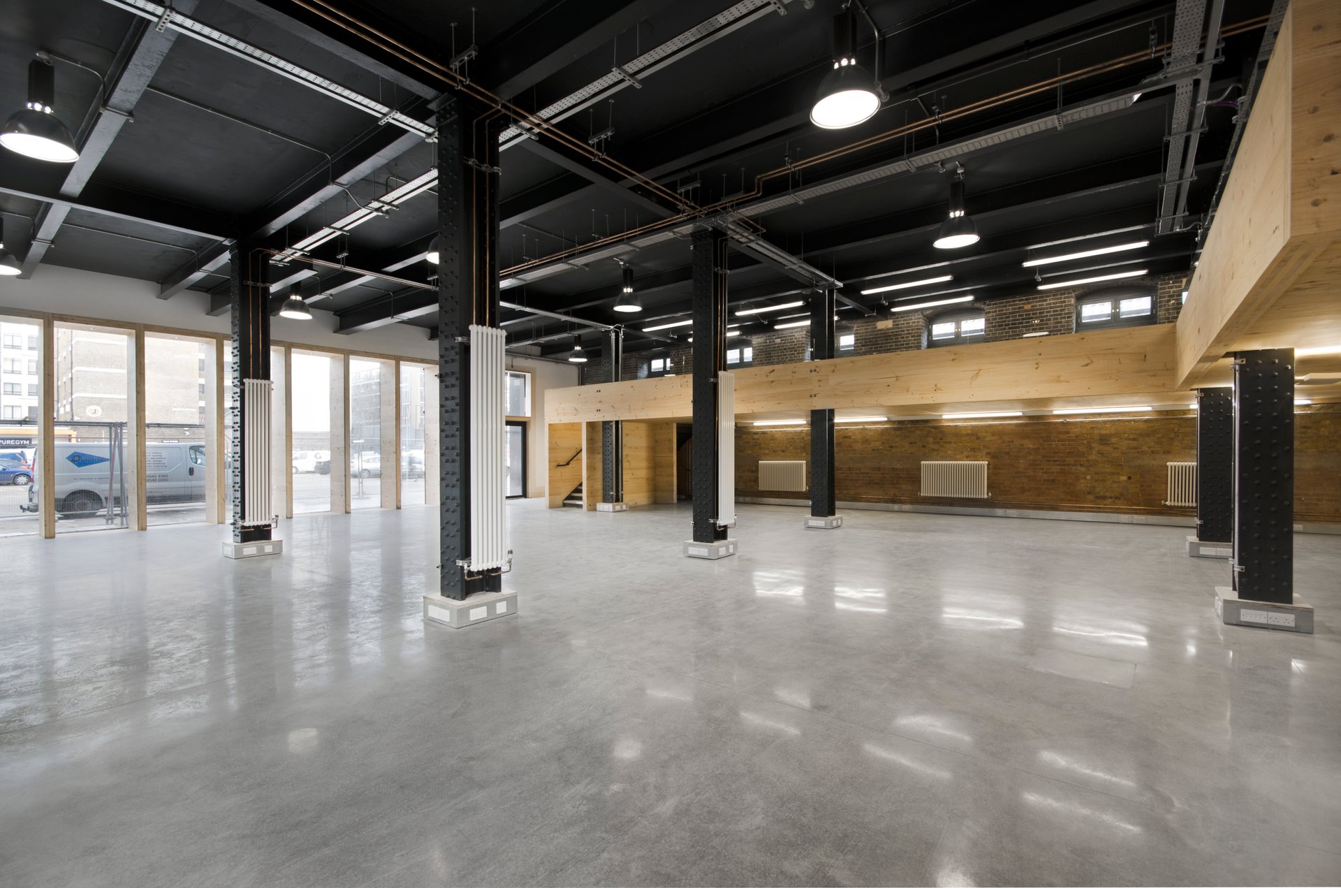 Wnętrza Workspace - The Biscuit Factory