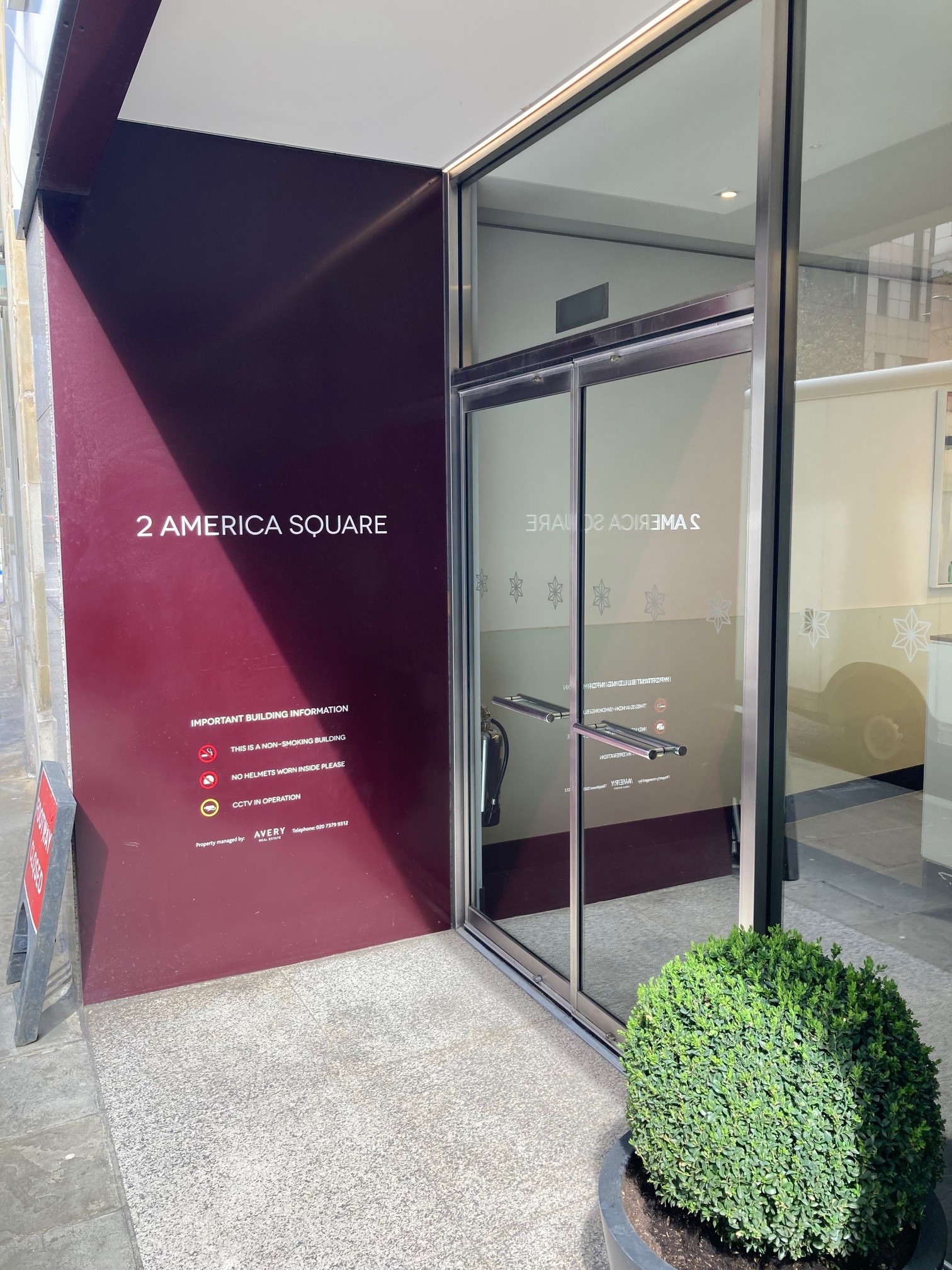 One Avenue Group Managed - America Sq beltere
